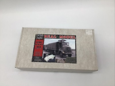 Maquette CPC 1/43 GMC AFKWX Torpedo Plateau USA - Kit Non Monté, MIB