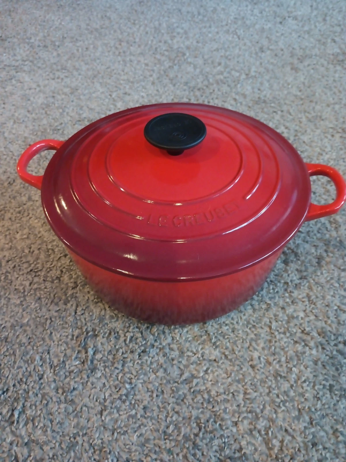 Le Creuset #24 Red Enameled Cast Iron Dutch Oven 4.5 Quarts With Lid
Opens in a new window or tab