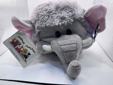 Russ Berrie Landon Gray Elephant Plush Animal 6" Round Animal Junction 49490