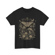 Butterfly Grunge Fairycore Therian Clothing Cute Moth Aesthetic Floral T-Shirt