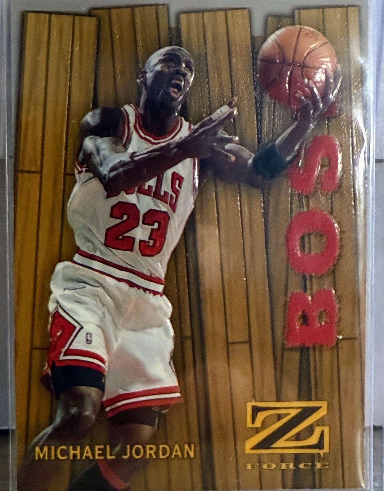 1997-98 Skybox Z-Force - Boss Michael Jordan #10 B