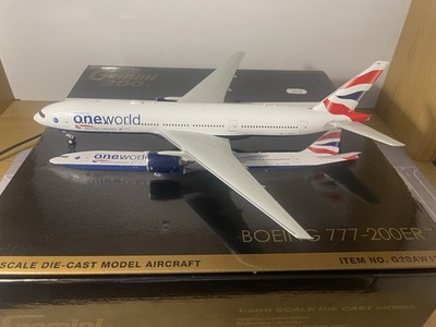 GEMINI 1:200, BRITISH AIRWAYS, BOEING 777-200ER, G-YMMR, ONE WORLD LIVERY