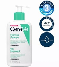 CeraVe Foaming Cleanser Daily Face & Body Wash 236ml New Sealed