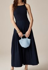 J.Crew Pintuck mixy dress NWT Size M