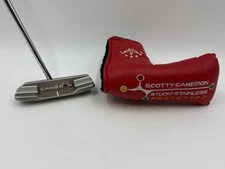 Rare Scotty Cameron Studio Stainless Prototype Newport 2 Centershaft Putter 35"