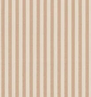 MULBERRY CURTAIN FABRIC 'SOMERTON STRIPE - RED/GREEN' 3.5 METRES Linen Blend