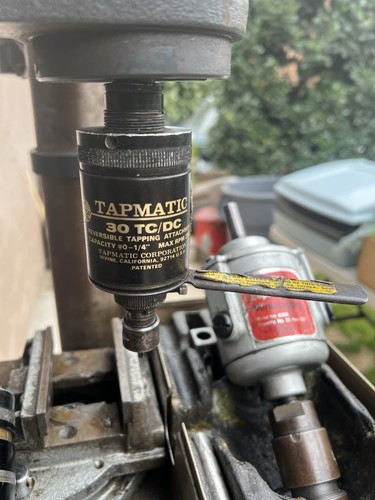 Craftsman 15-Inch Floor Drill Press with Tapping Attachments