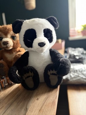 Hasbro FurReal Interaktiver Panda PLUM Cubby Schwarz weiß, Fast wie Neu