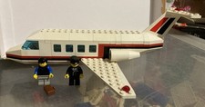 Lego legoland Vintage Set 6368 100% city città airport plane minifigairplane jet