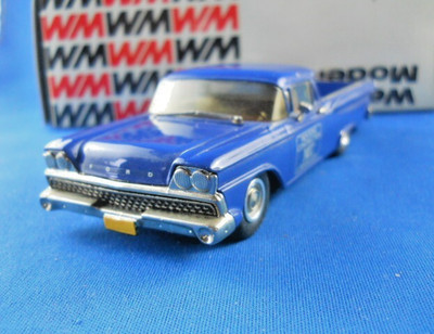 Western Models 1959 Ford Ranchero MCC 1/43 diecast | eBay