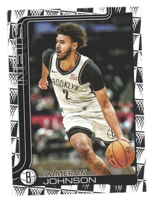 2025-26 Topps NBA Flagship Season Tip-Off Brooklyn Nets Cameron Johnson