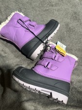 Cat jack waterproof snow boots girl sz 8 nwt