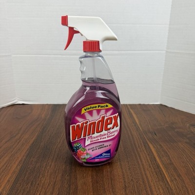 Windex Multi-Surface Cleaner Mountain Berry Scent 32 Fl Oz Discontinued w Amonia