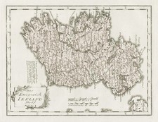 Ireland Ireland island island Reilly map map copperplate engraving 1790 329860