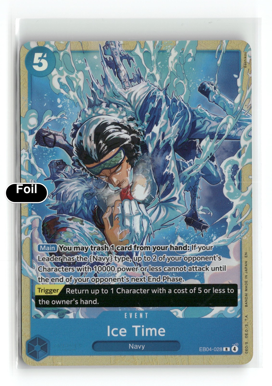 Ice Time (Premium Card Collection -Best Selection Vol. 6-) [OP-PR - EB04-028]...