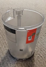 DYSON DC14 Vacuum Dirt Canister Dust Cup Clear Bin Part With Bottom Lid Door