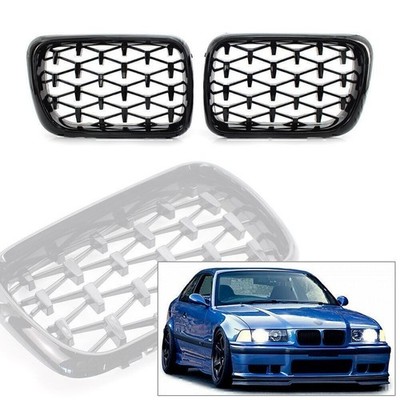 Grille Black  Meteor Style 51138195151 For BMW E36 3 Series 1997-1999 98
