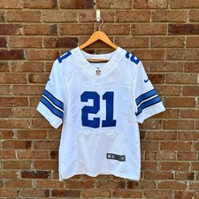 Vintage Y2K Nike Ezekiel Elliot Cowboys Jersey Size 44 Large