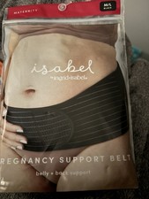NWT Isabel Ingred sz M/L Maternity Pregnancy Belt Under Belly Support Free Ship