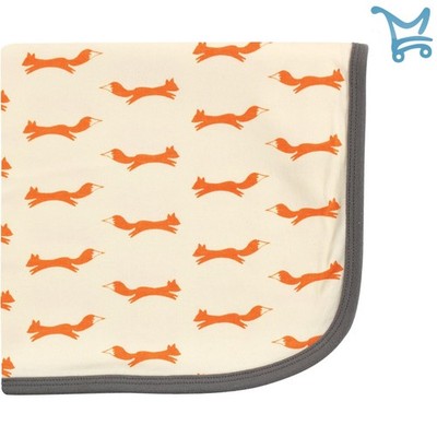 Unisex Baby Organic Cotton Swaddle Blanket 40x40 Multi-purpose Breathable