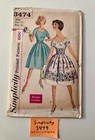 Simplicity 3474 Vintage Misses One-Piece Dress Size 12 Bust 32 Uncut — photo 1