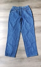 VTG 90s Rockies Rocky Mountain Blue Jeans Sz 14 Bareback Western 28.5"-29"Waist