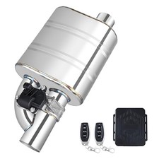 2 Inch Valved Muffler Electric Exhaust 2 1pc Single Valve Single Pack