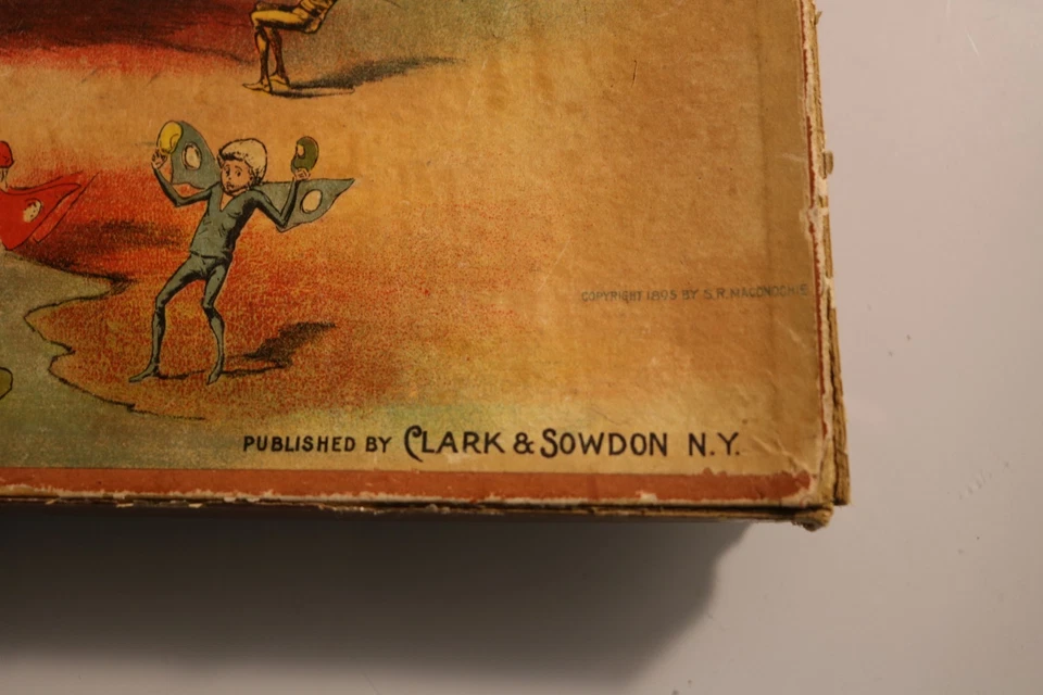 Original Clark Sowdon Tokalon Serie Jack-Bean 1885 S.R. Juego de mesa Machonochie Foto 3 de 4