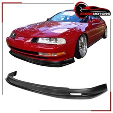 Fits 92-96 Honda Prelude Mugen Style Front Bumper Lip Lower Spoiler Unpainted Pp