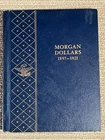 Morgan Silver Dollar Collection - 20 Dates 1897-1921 in Whitman Bookshelf Album