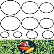 10Pcs Fish Feeding Rings Set, Floating Aquarium Plant Corral, round Fish Feeder