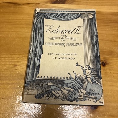 Edward II - Christopher Marlow & J E Morpurgo 1949 DJ HC 1st Falcon Edition 