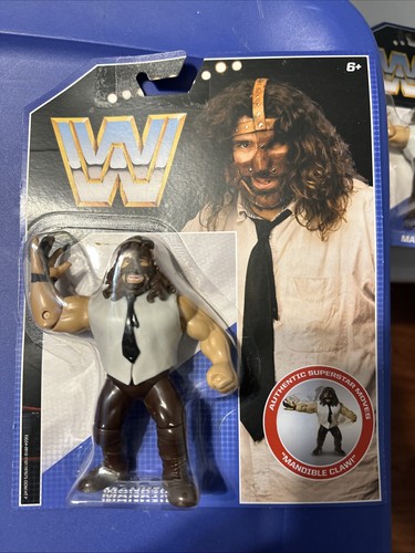 Mankind WWE Mattel Retro Series 2 Action Figure Ne...