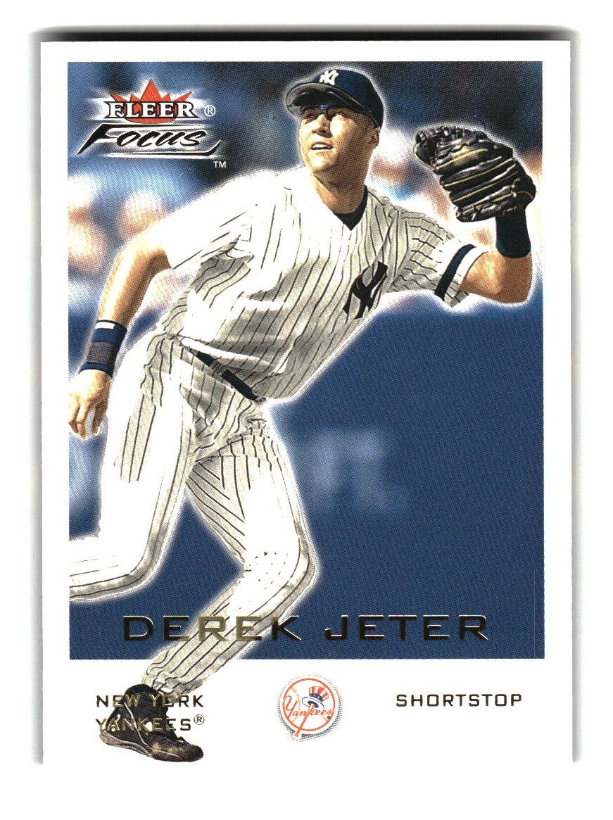 2001 Fleer Focus #1 Derek Jeter