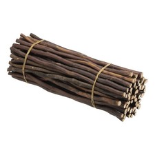 60 Pcs / 30cm Wood Log Sticks, Drift Wood for Crafts, Brown