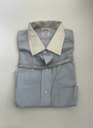 346 Brooks Brothers Mens 15.5-32 Blue Dress Shirt Non-Iron Cotton NWT $54 #2