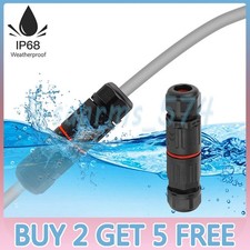 Waterproof Cable Connector Joint Outdoor IP68 Electrical Flex Cable Water Proof 3.76 per metre