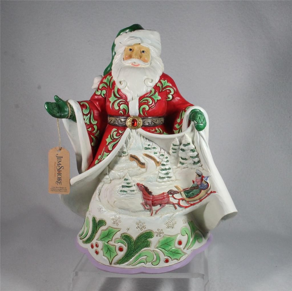 s*３様 SLW Cep50s 2025 Christmas SP ver Jim Shore - MAGICAL SLEIGH RIDE - 2025 Musical Santa Figurine
