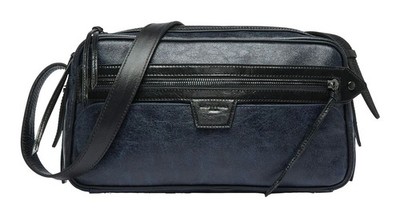 LIEBESKIND BERLIN Juno Satchel Bag M Schultertasche Tasche Peacoat dunkelblau