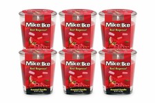 Mike and Ike Red Rageous Scented Candles 3oz Each 6 Total Candles 