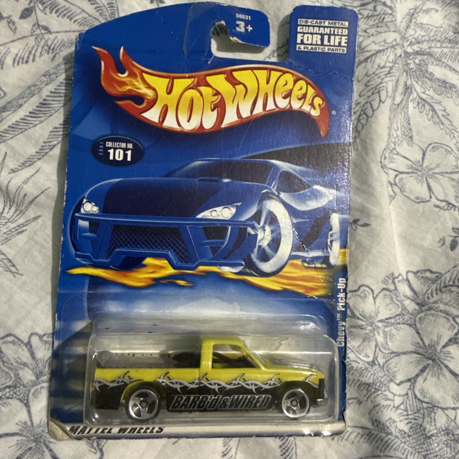 Hot Wheels 2001 Collector Series 101 Diecast Car Chevy Pick-Up Truck 2000 NIB