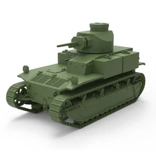 SSMODEL SS160840 1/160  Military Model Kit US T2 Medium Tank