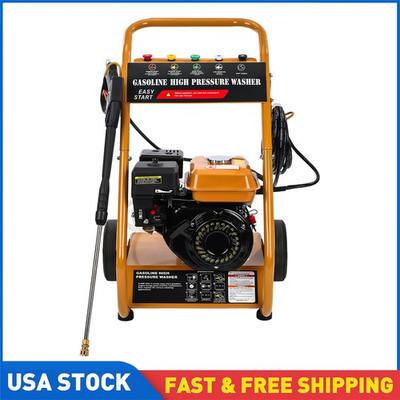 #ad Orange Gas Pressure Washer 3950 PSI 212cc 2.6 GPM 4 Stroke Quick Connect Hose $273.00