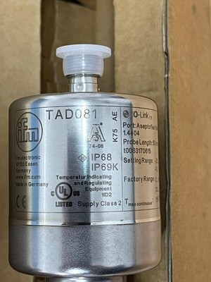 IFM TAD081, Temperaturmessumformer mit Drifterkennung TAD050KLEM01-A-ZKG/US