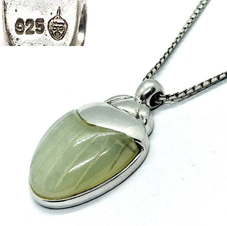 Giada Verde Rotondo Perlina Mano Nodo Collana 8m 24