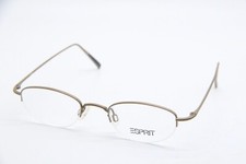 NUOVA MONTATURA OCCHIALI DA VISTA ESPRIT ET 9138 065 MARRONE AUTENTICA 46-20