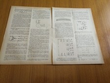 1919 CONVERTITORI DI CORRENTE MONOFASE IN TRIFASE TECNICA ANNI 20 EPOCA