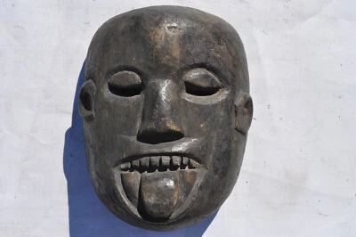 Afrikanische Maske Handarbeit  - Bild 1 von 4