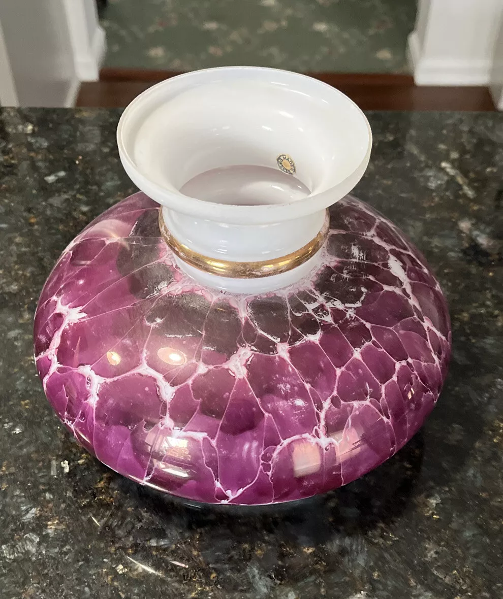 Purple hurricane lamp deals
