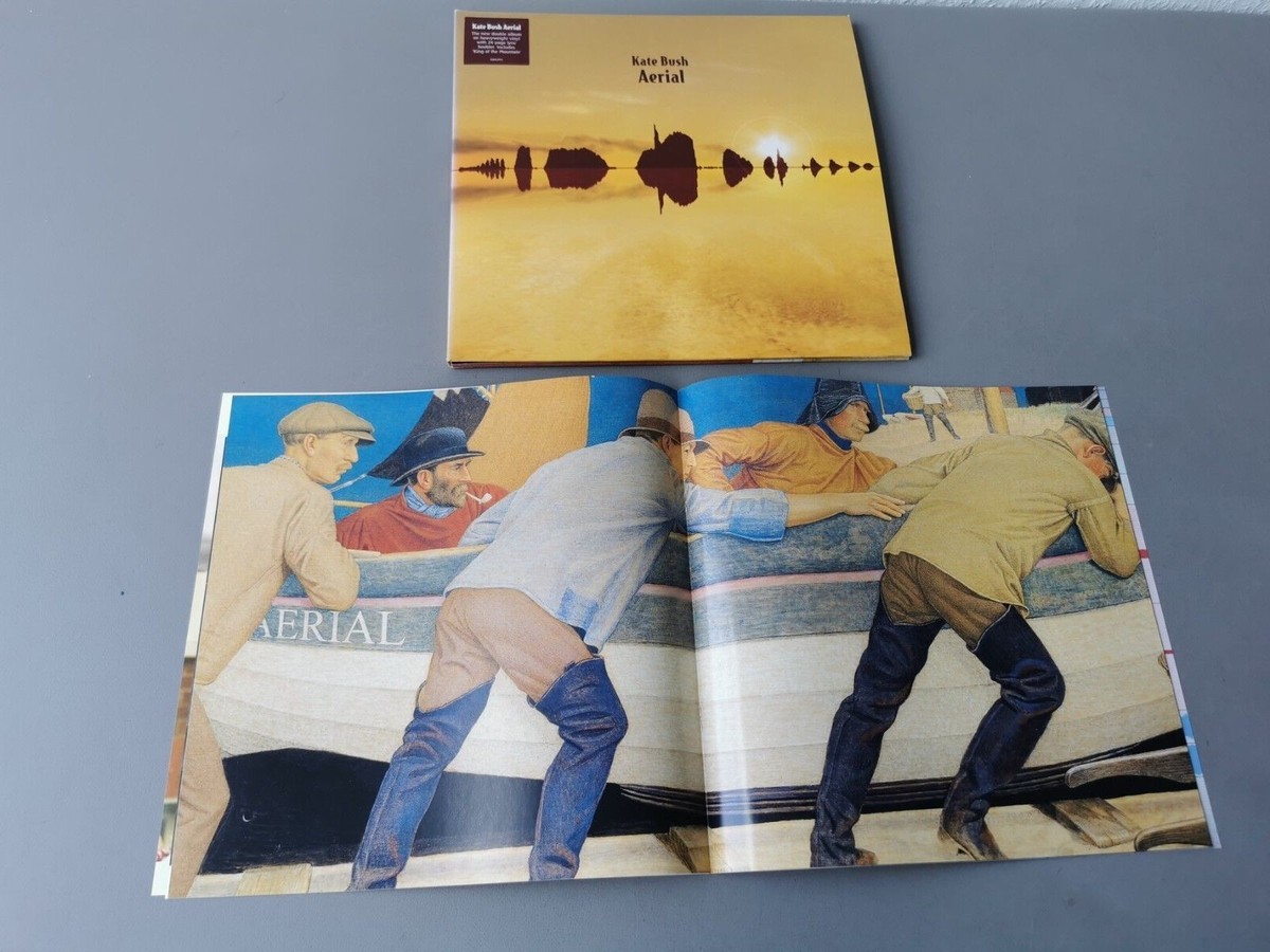 新品シールド盤 ケイト・ブッシュ AERIAL 180g 2LP VINYL KATE BUSH original 180 gram Vinyl 2LP + Booklet Aerial (2005 EMI